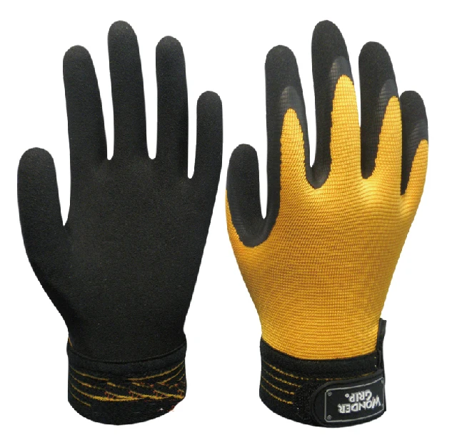 Driving Mechanics Work Gloves Mechanist Gardening Foam Nitrile Maxi High Flex Slip Resistant Oil Out Door Ride Safety Mittens