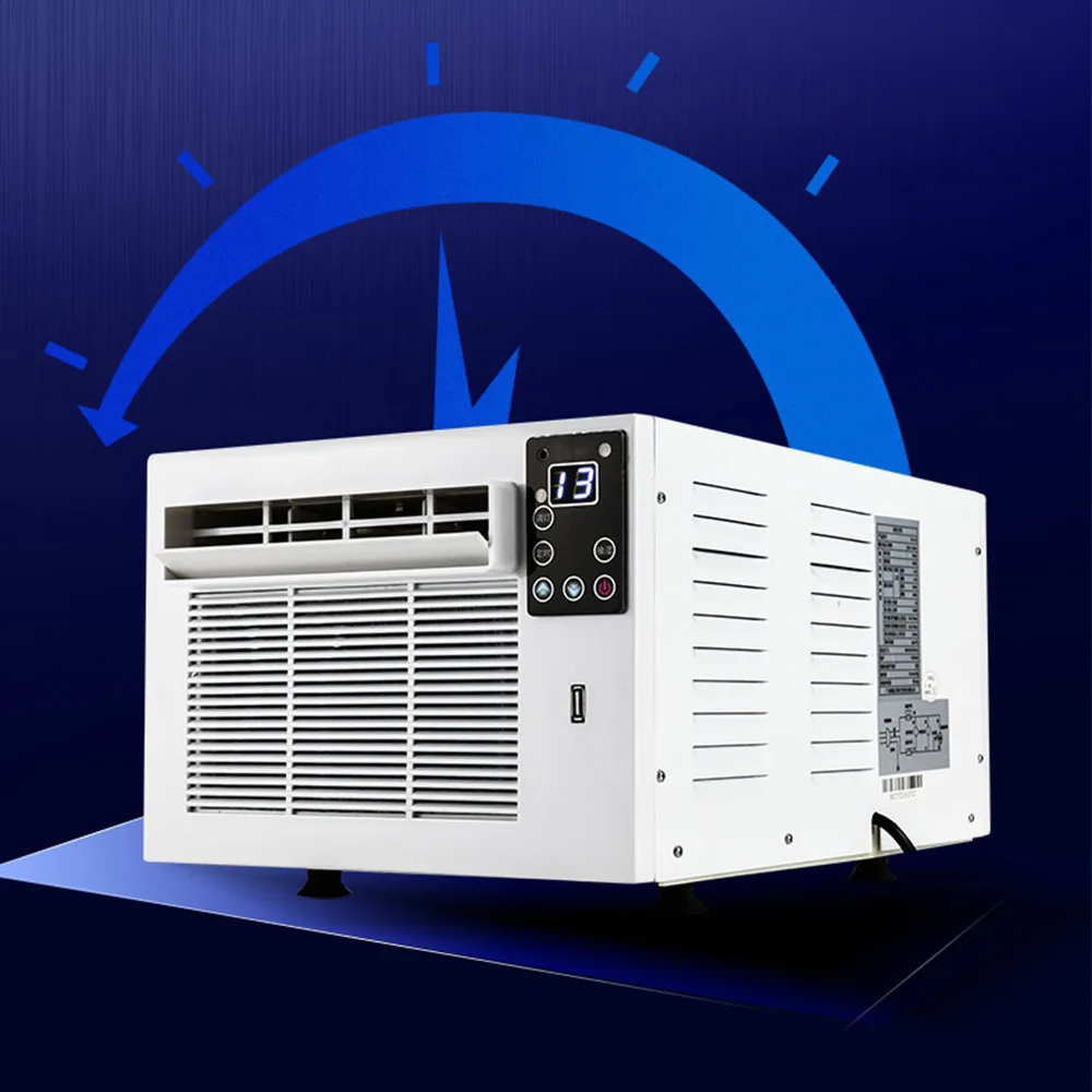 텐트 소형 에어컨 압축기, 냉동 학생 기숙사 냉각 및 이동식 미니 모기장 에어컨 KZY-1
