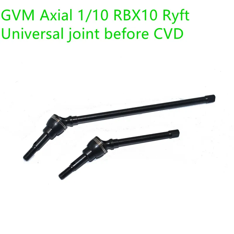 GVM Trục 1/10 RBX10 Ryft 4WD Quy Mô Rock #45 Thép Cứng CVD Trước Đa Năng Khớp, Tỷ Phần AXI232043