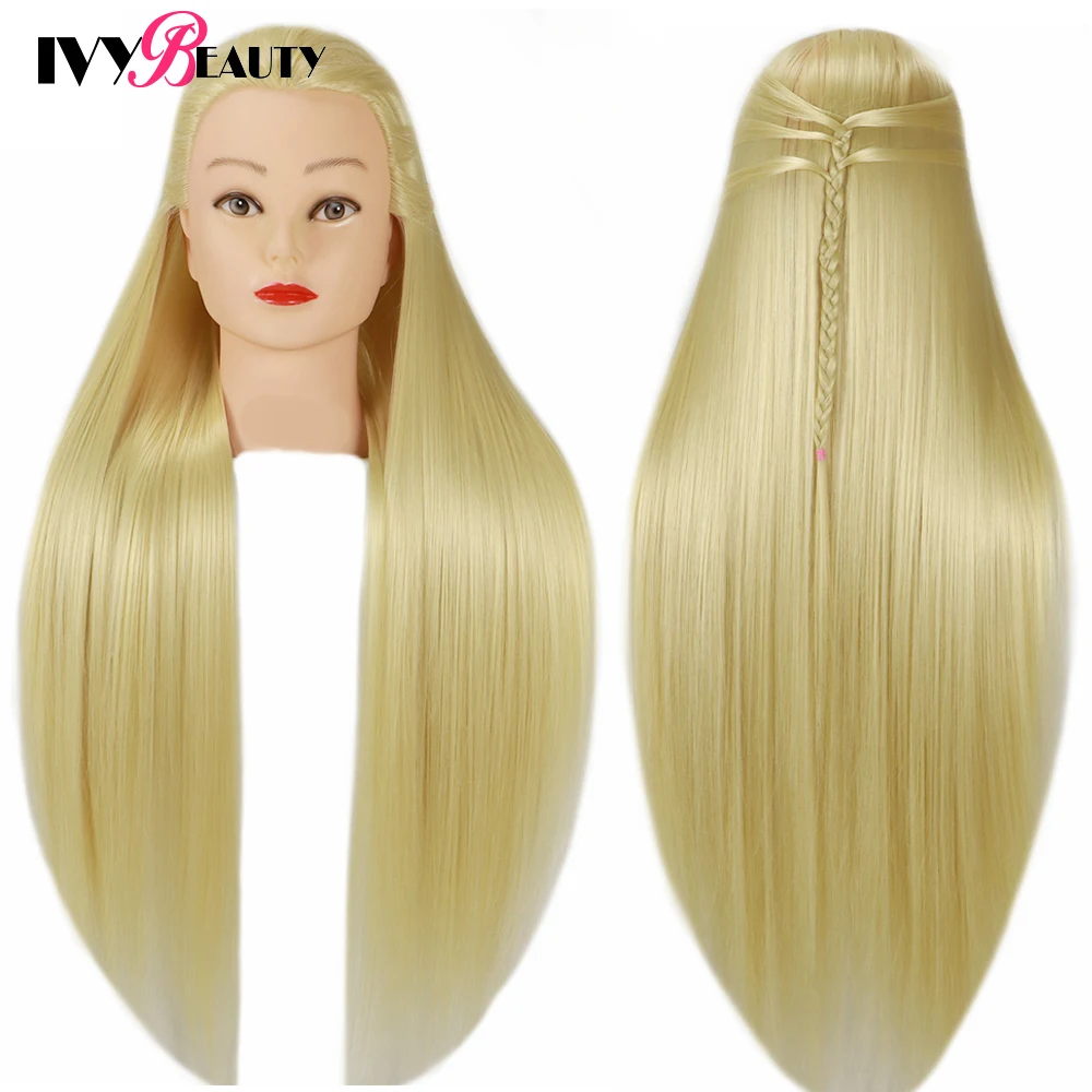 Hairdressing Training Mannequin Head For Hair Styling And Makeup Practice Cosmetology Dolls Head Training Model Salon Hair Head