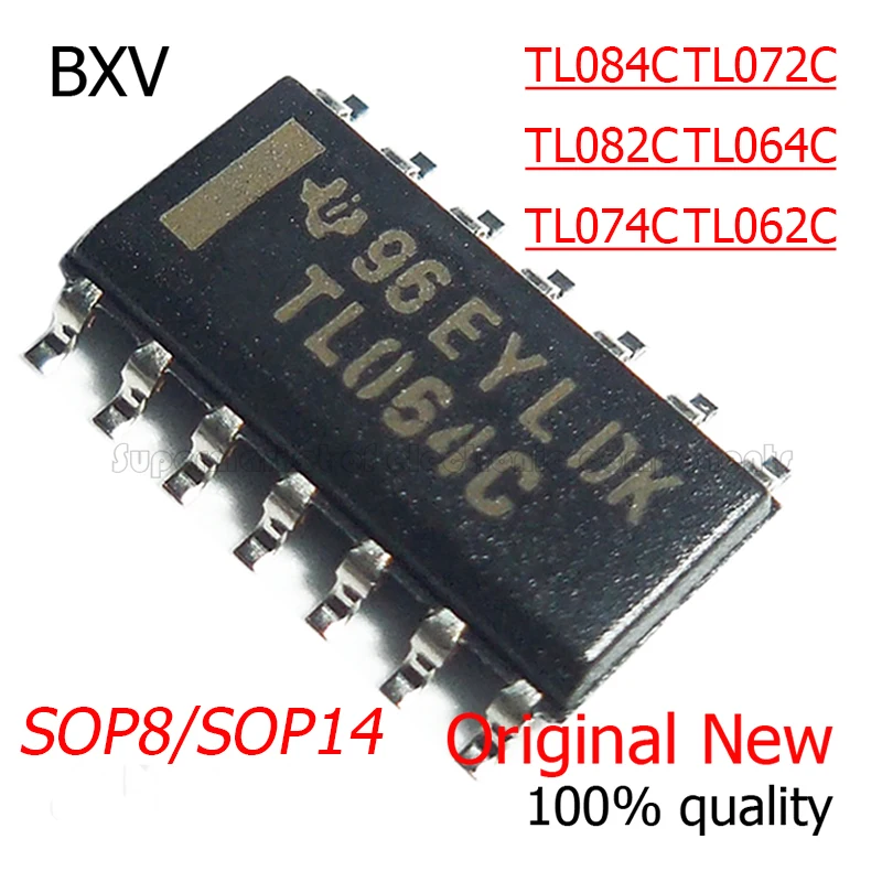 10PCS TL072C TL062C TL064C TL074C TL082C TL084C SOP8 Operational amplifier Power amplifier IC SOP