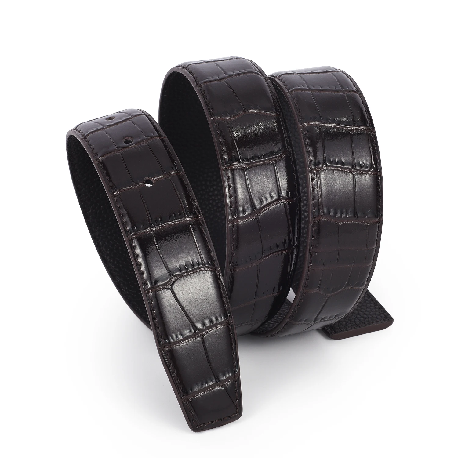 

High Fashion Personality Men Belt Cowhide Leather Waist Belt for Jeans Male Belt Business Party Wedding