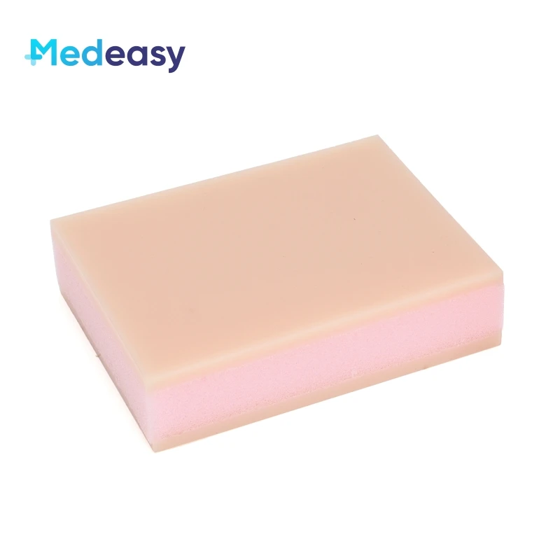 Silicone Sponge Human Skin Injection Training Pad for Nurse Student Practice