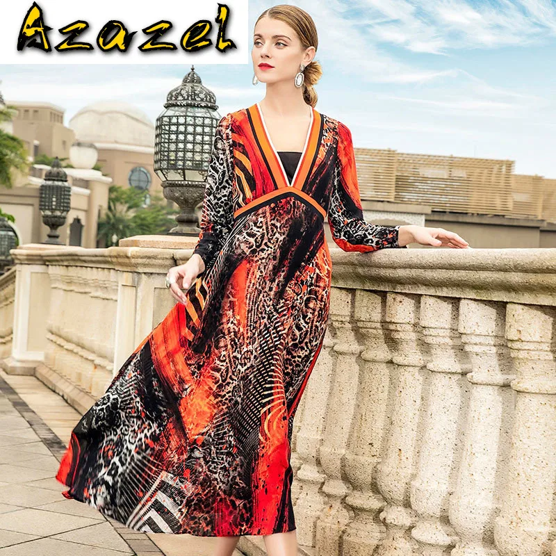 100% Real Silk Spring Summer Women Clothes 2020 Korean Elegant Long Sexy Party Dress Beach Dresses Vestidos ZT2311