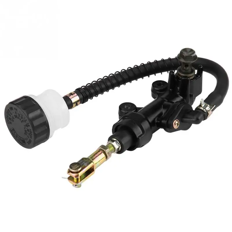 Motorcycle Rear Foot Brake Hydraulic Master Cylinder Pump Reservoir For Suzuki GSXR 600 750 1000 1100 GSX1300R