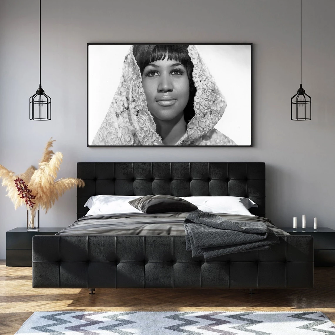 Aretha Franklin Poster Home Decoration Wall Painting (No Frame)