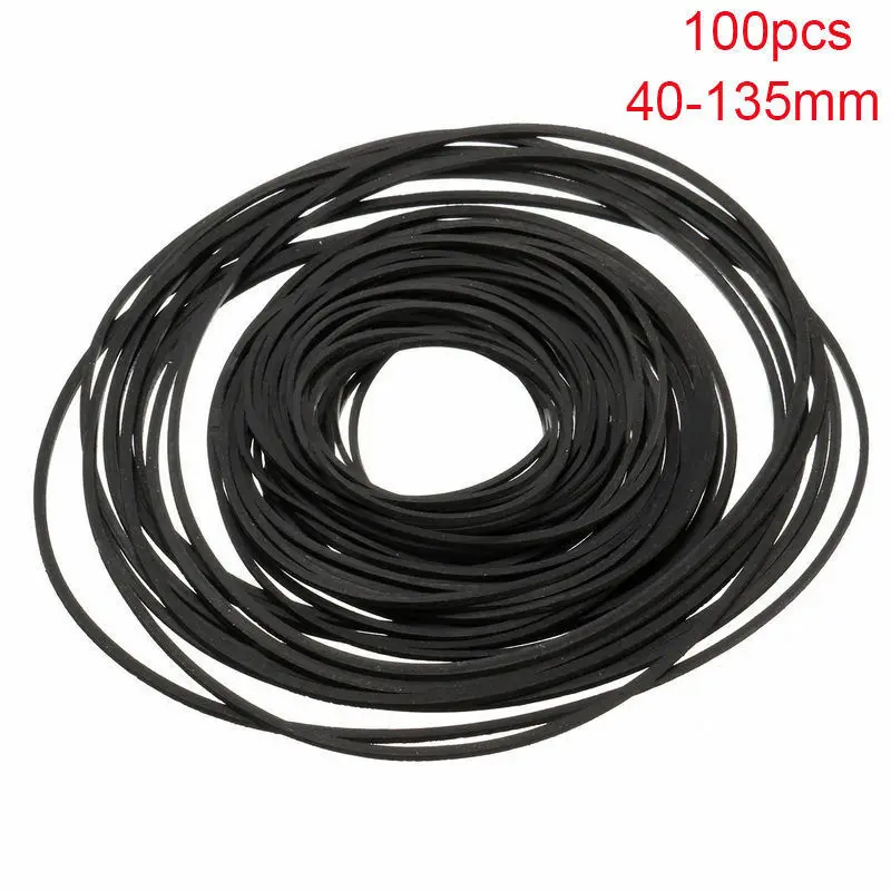 100pcs Mix Cassette Tape Machine Square Belt Repair Kit 1mm - Image 3