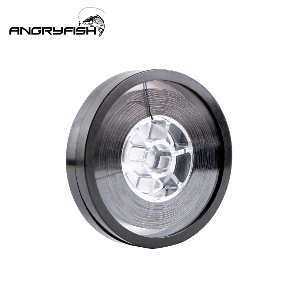 Angryfish High quality material 15m Carp fishing line Coated Hook Link 15LB 25LB 35LB Strong toughness endurance