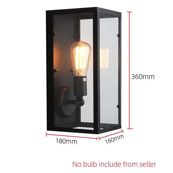 Loft Retro Industrial Pandora Style Wall Lamp Light Bar Club Pub Restaurant Hotel Corridor Aisle Balcony Cafe Wall Sconce Bra