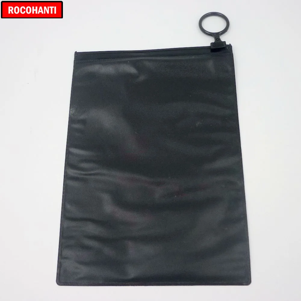 500X Customized Plastic Frosted Eva Slider Bag Black Thick Zip Lock PVC Bags For Swimwear Garment Shirt Packaging Shopping Bag