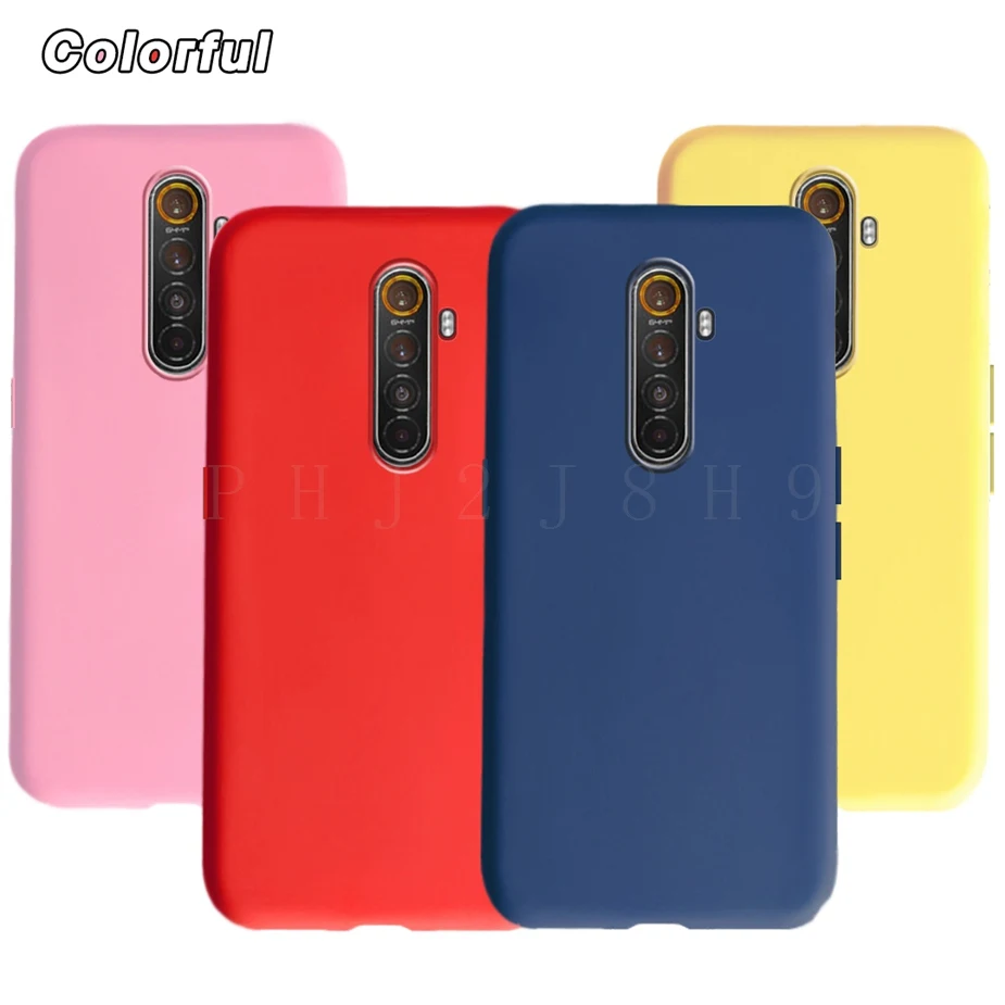 For OPPO Realme X2 Pro Case X 2 XT Soft Silicon TPU Matte Back Cover For Realme XT X2 Pro X 2 Phone Case Full Cover Coque Bumper