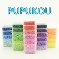 2.6mm 500pcs box packing Hama Beads Toy Kids Iron beads Fun DIY Handmaking Fuse Bead Creative Educational perler Toys