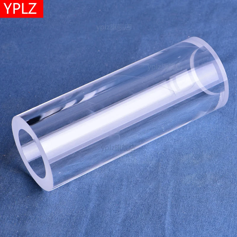 Quartz glass tube round tube quartz tube quartz protective sleeve quartz measuring tube quartz test tube experimental instrument