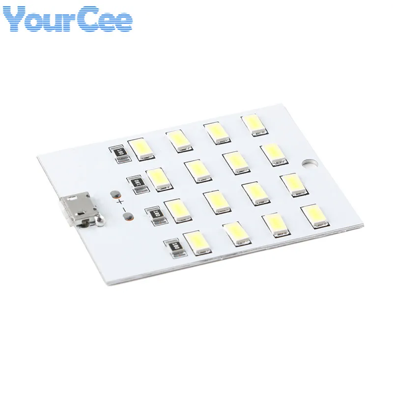 2pcs 5730 5630 SMD 20/16/12/8 Bead LED Lighting Panel 5V Lamp Micro USB Panel Mobile Emergency Light