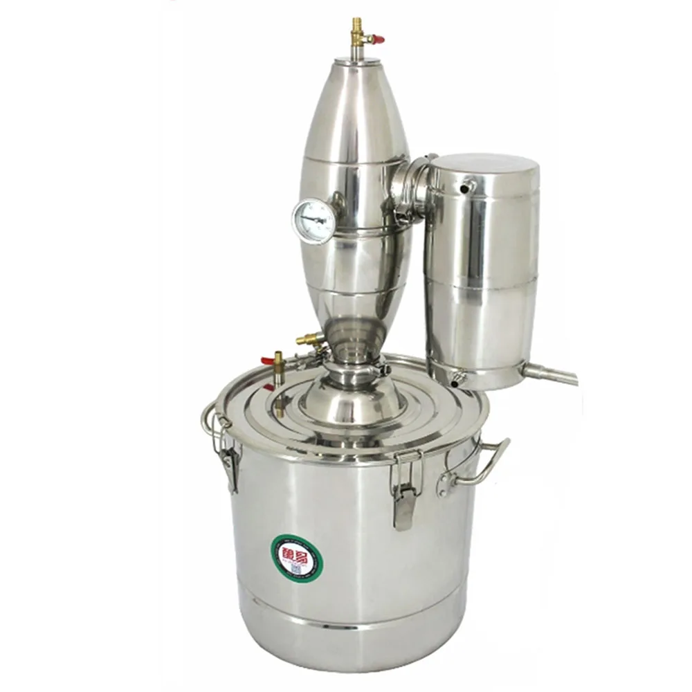 

50L Stainless Distiller Homebrew Distillation Moonshine Wine Maker Boiler Wine Brewing Alcohol Distiller