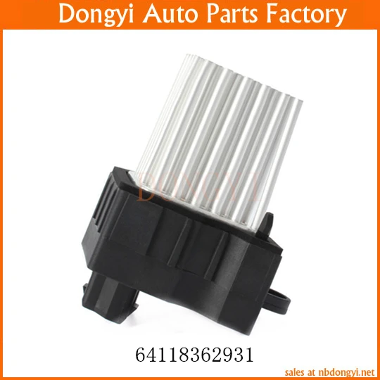 

Blower Motor Resistor OE NO. 64118362931