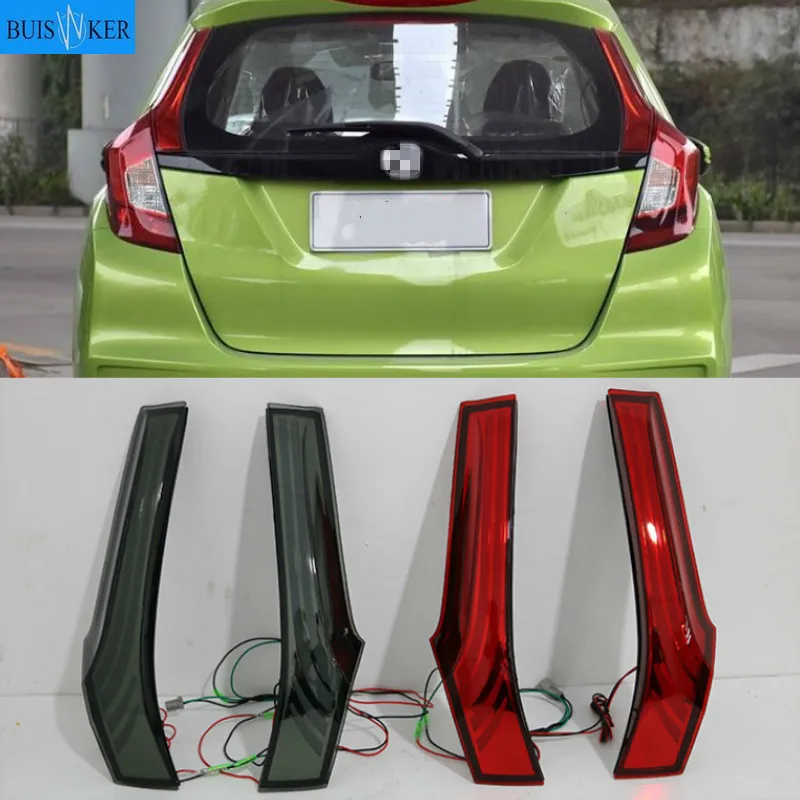 

1set For Honda Fit Jazz 2014 2015 2016 2017 2018 Car LED Warning Lamp Rear Fog Lamp Rear Bumper Light Brake Lights