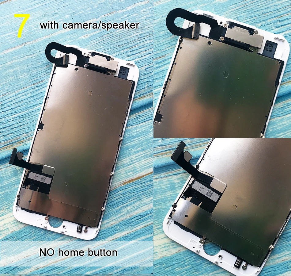 For iPhone 6 LCD Full set Assembly Complete Touch For iPhone 6S Screen Replacement Display For iphone 7 lcd camera+home button