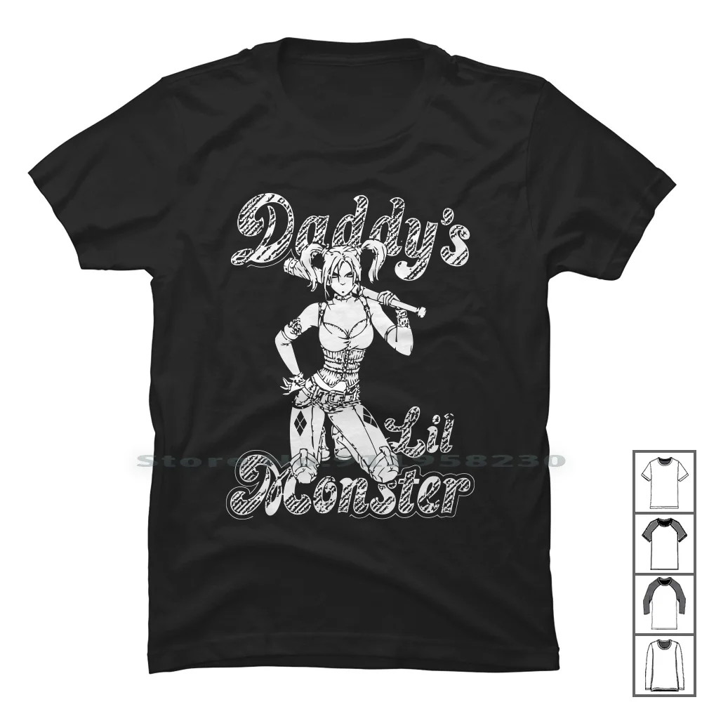 Daddy's Lil Monster T Shirt 100% Cotton Monster Daddy Nerd Geek Dad St Geek