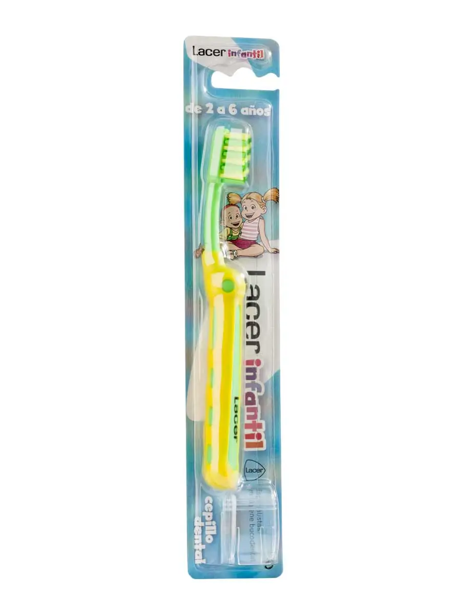 Child brush Lacer-oral hygiene of children from 2 to 6 years