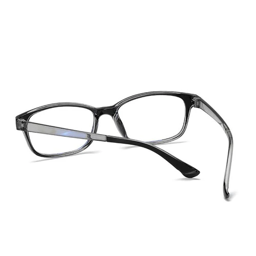 Imagen 2 del producto Gafas cuadradas para miopía con montura negra y gris de plástico a la moda, gafas graduadas grises fotocromáticas para el sol de 0-0,5-0,75 a-6,0