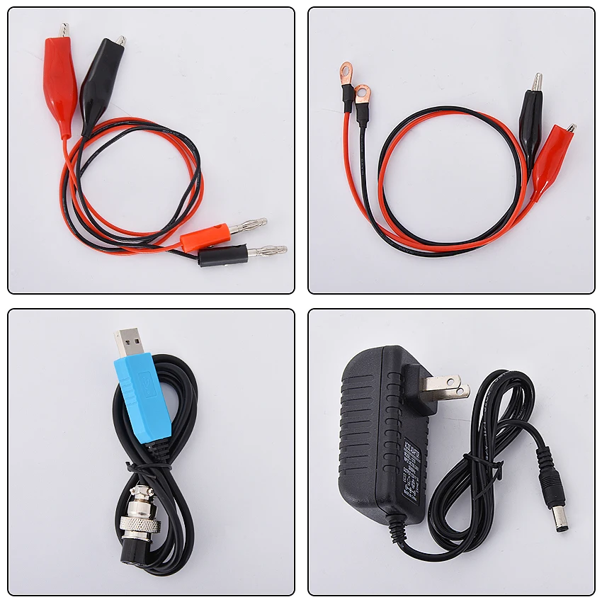 Imagem -06 - Electronic Load Battery Capacidade Tester Power Supply Test Model Power Battery Descarga Testing Medidor Instrumento 200w Ebd-a20h