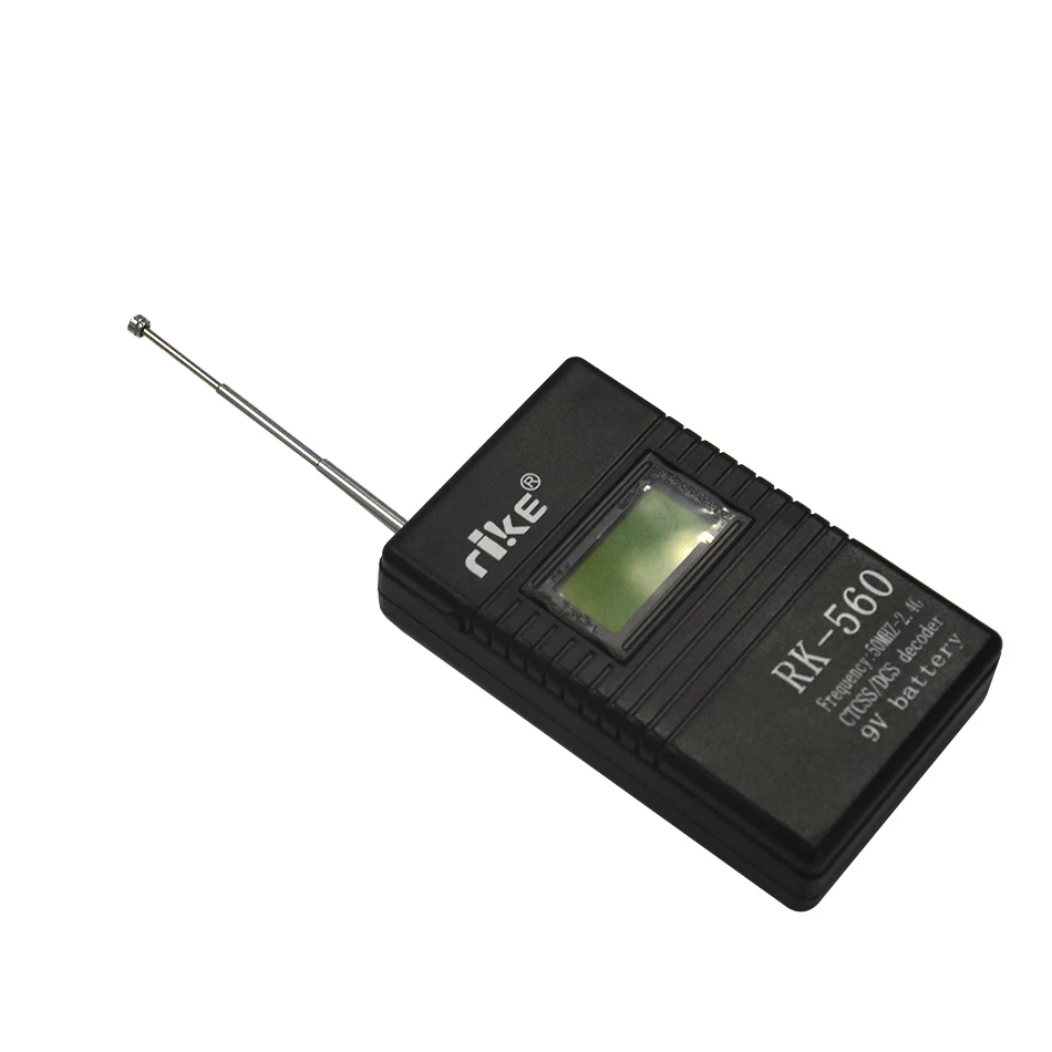 Accurate 50MHz-2.4GHz Portable Handheld Frequency Counter DCS CTCSS Radio Testing Frequency Meter Counter RK560