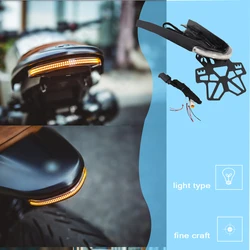 For BMW R NINE T New Motorcycle License Plate LED NINET RNINET RNINE T Scrambler Urban Turn Signal Holder Brake Tail Rear Light