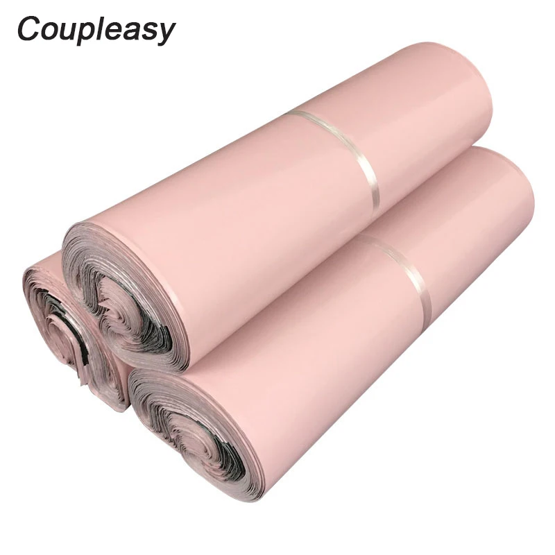 

20Pcs Light Pink Shipping Bags Mailer Self-Seal Adhesive Courier Storage Bags Waterproof Plastic Mailing Bags Thicken Post Bags