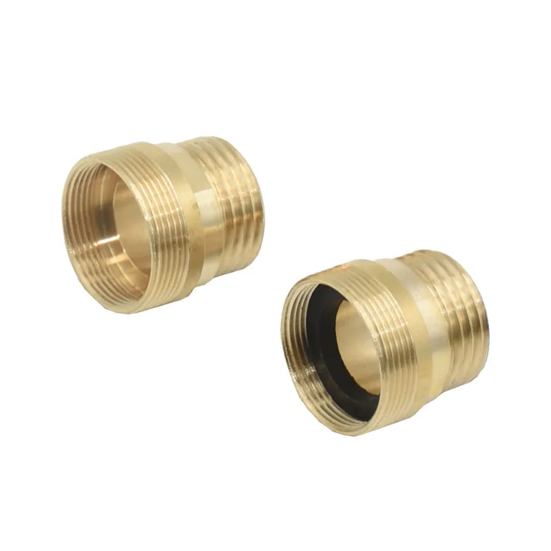 1/2 to M22 M24 Threaded Connector Brass Water tap Conversion connector for Faucet Adaptor Fitting 1pcs