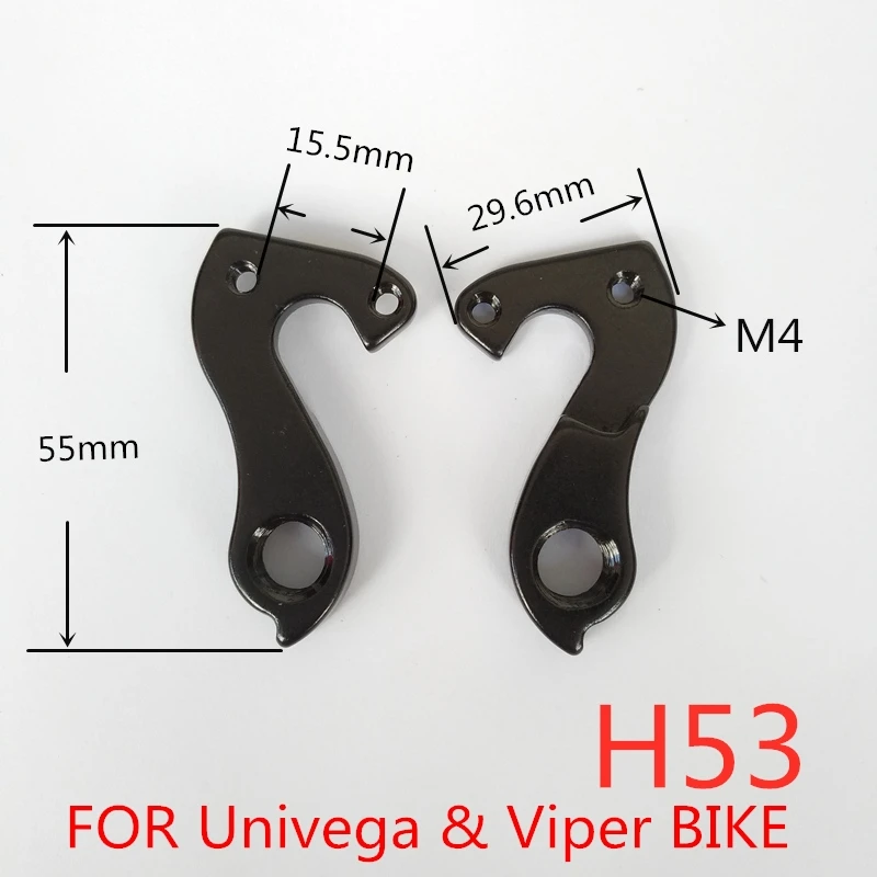 1pc Bicycle gear rear derailleur hanger mech dropout road mtb For Univega Viper Rear Derailleur Hangers Mech Gear Dropouts