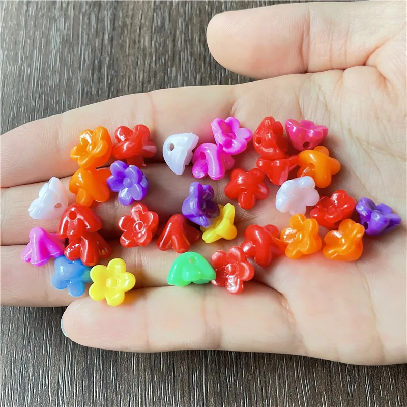 600pcs Ring Flower Separator Bead Connector for Jewelry Making DIY Handmade Bracelet Necklace Accessories Material