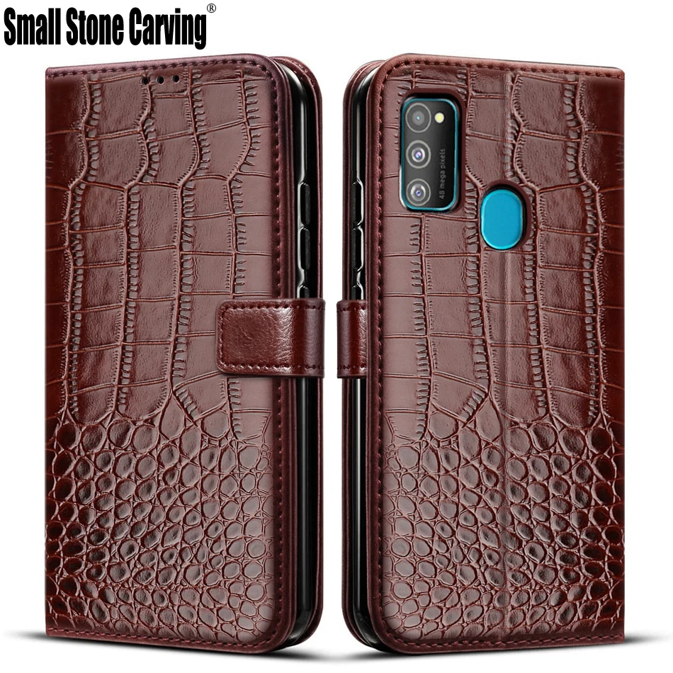 Flip Leather Case For on Samsung Galaxy M21 M 21 cover Case For Samsung Galaxy M21 M215F