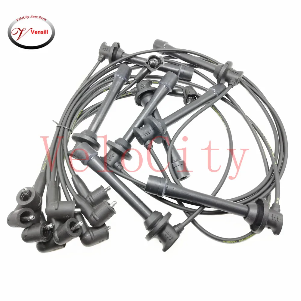 Spark Plug Wire Set Ignition Cable For Toyota Soarer Crown Lexus SC300 SC400 LS400 Part No# 90919-22379 9091922379 90919-22262