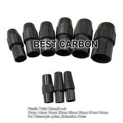 12mm 14mm 19mm 22mm 25mm 28mm 31mm 34mm plastic twist clamp lock for telescopic poles ,extension poles, carbon fiber tube, CFK