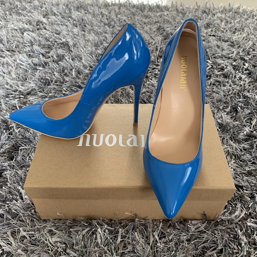 2019 Brand fashion women pumps high heel shoes for women sexy pointed toe high heels party wedding shoes woman 12cm/10cm/8cm