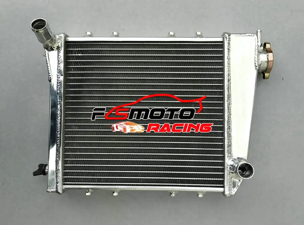 رادياتير ألومنيوم 40 مللي متر لأوستن روفر ميني كوبر S/موريس 1275 GT MT 1967-1991 جميع الموديلات ومروحة