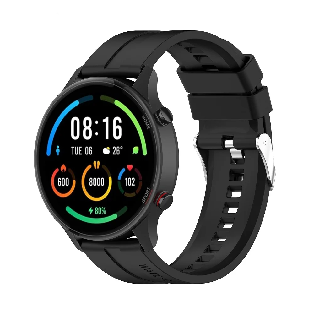 Opaska silikonowa dla Huawei zegarek GT 2 Pro Sport 22MM pasek Watchband dla Huawei Gt2 Pro opaska wymiana bransoletka akcesoria