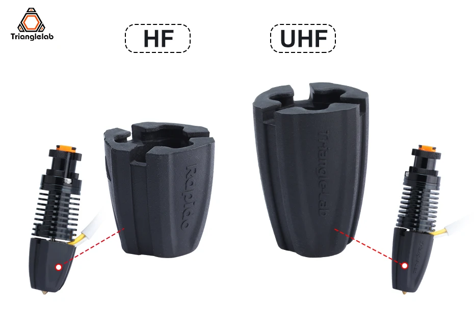 Trianglelab ® Rapido Hotend V1.0 Silikonsocke für UHF- und HF-Hotend 3D-Druck – Detail 2
