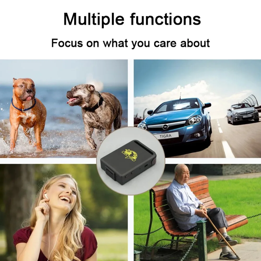 GPS Tracker Car Real Time GSM GPRS GPS Locator TK102B Tracker GPS Bicycle Vehicle Tracker Device Remote Control Over Speed Alarm