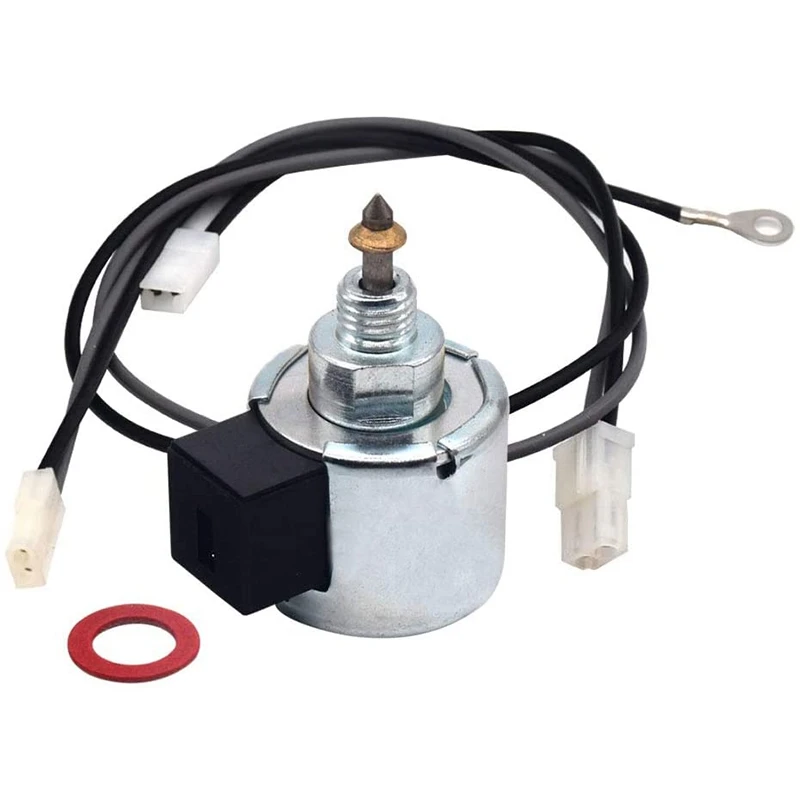 Carburetor Fuel Cut Off Solenoid Replacement for Briggs & Stratton 694393 with Walbro Carb Carburetor