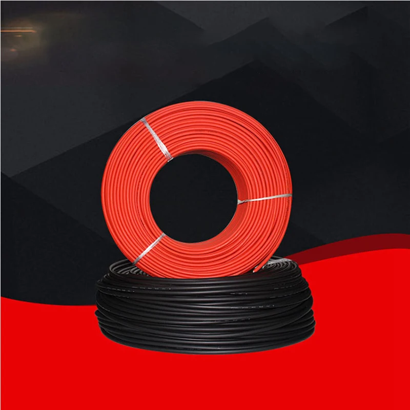 4 square meters of special photovoltaic cables, solar panels, power generation wires, photovoltaic DC wires, PV1-F4 copper core