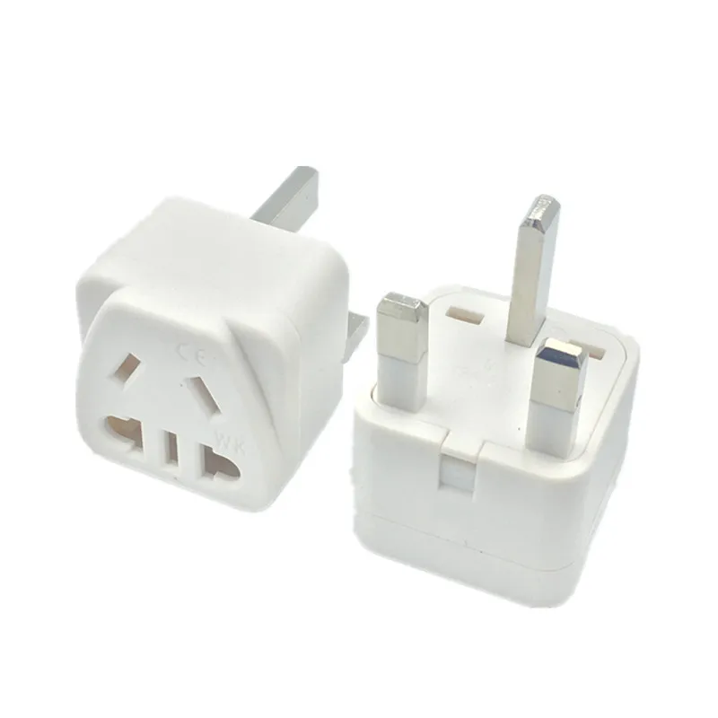 US AU EU CN To UK Plug Adapter Converter Electrical Socket British Ireland Cyprus Malta Malaysia Singapore Travel Adapter