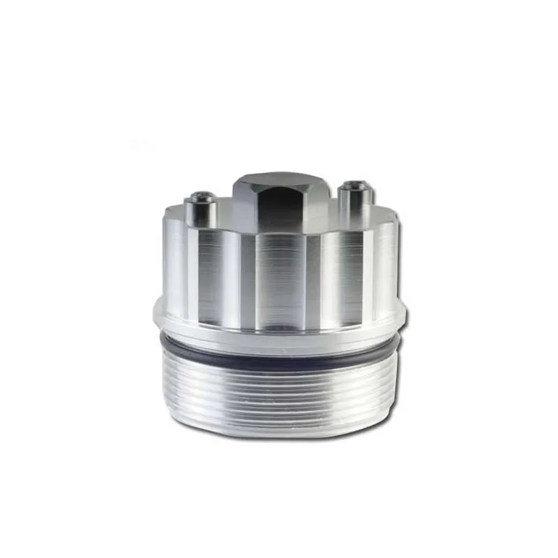 Aluminum oil filter adapter for oil pressure oil temperature for BMW e38 730/735 V8 Engine cap224