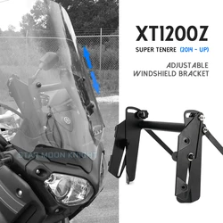Fit For Yamaha Super Tenere XT1200Z XTZ1200 XTZ 1200 Z 2014 - Windshield Adjusters Support Holder Windscreen Strengthen Bracket