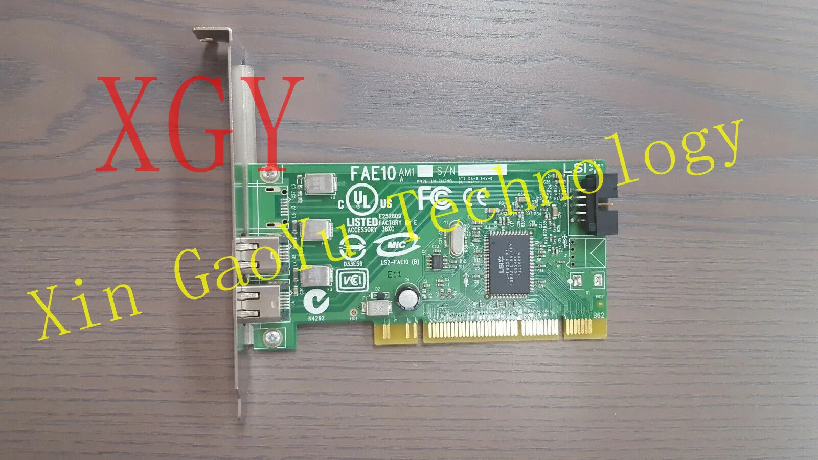 Carte PCI FireWire 760 h924h 0h924h 1394, testée ok, originale, pour Dell IEEE-1394 IEEE ls2-fae101 Dual Port 100%