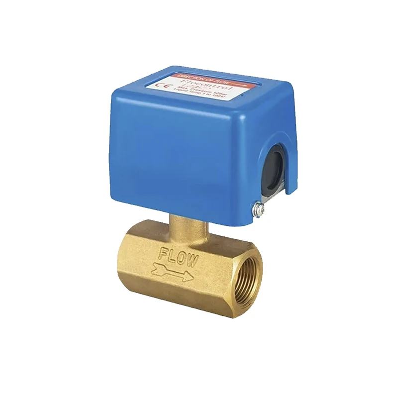 Two-way DN25 water flow switch flow controller flow control valve AC6V-220V