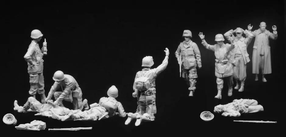 1/35  Resin Model Figure GK，Unassembled and unpainted kit