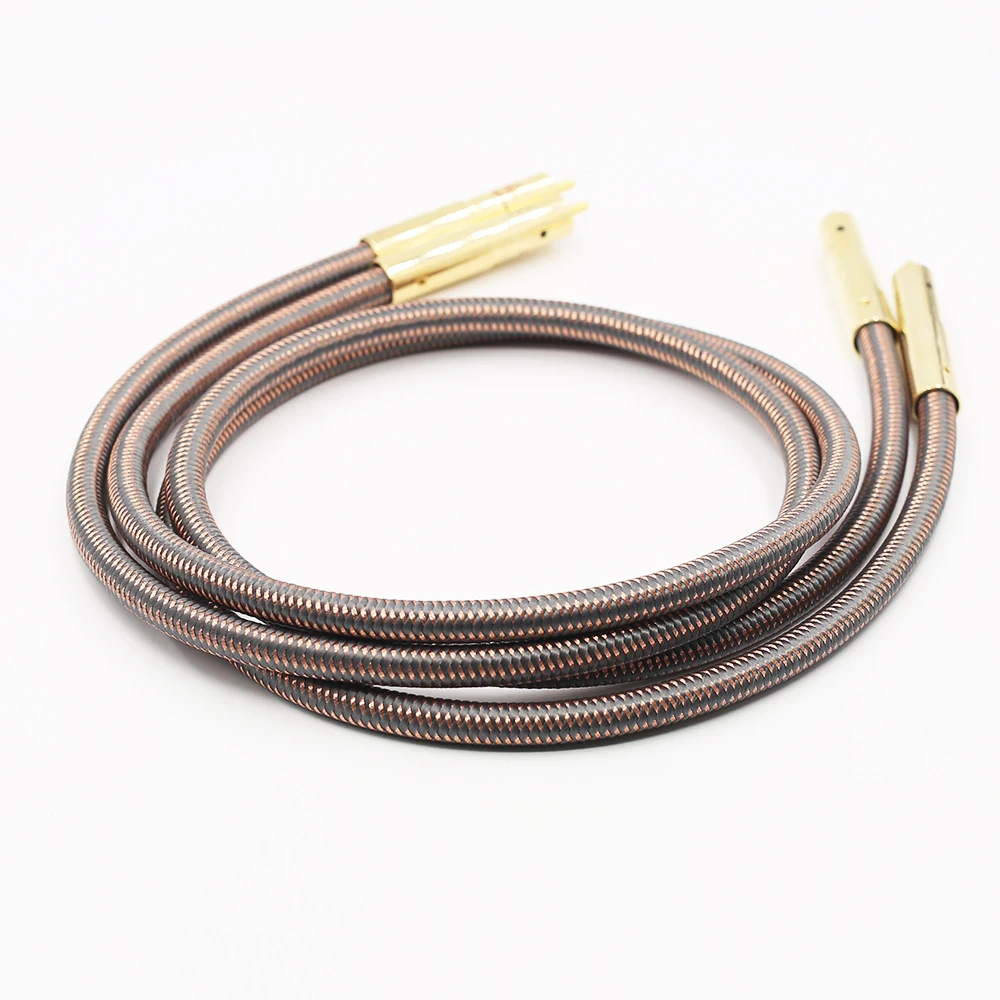 High Quality Hifi RCA Cable Accuphase 40th Anniversary Edition RCA Interconnect Audio Cable Gold Plated Plug