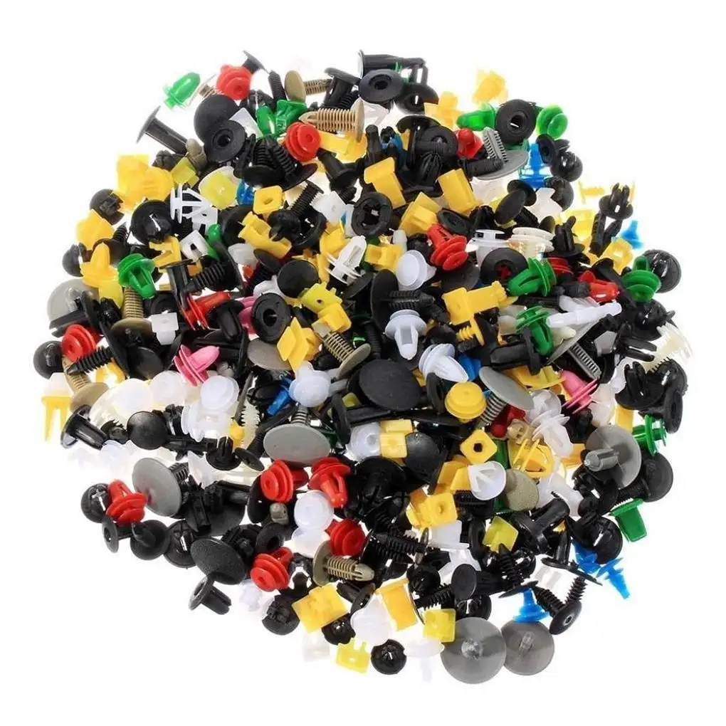 

New 1000Pcs 30 kinds Universal Mixed Auto Fastener Car Bumper Clips Retainer Car Fastener Rivet Door Panel Liner for All Car